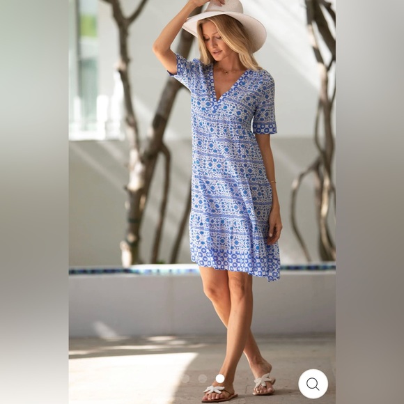 Aspiga Santorini Mini Dress; Size XS - Picture 2 of 10